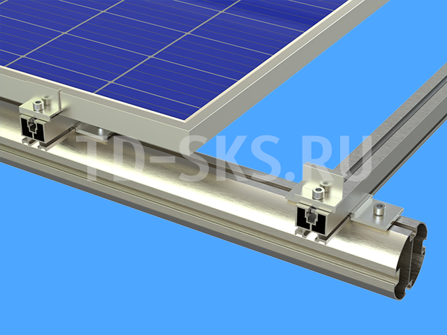 Профиль для солнечных панелей DS-Strong.pro 40 монтаж